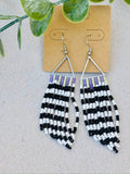 Beetlejuice Collection: Beaded Fringe Earrings