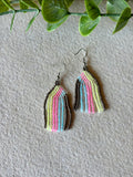 GITD Rainbow Fringe earrings