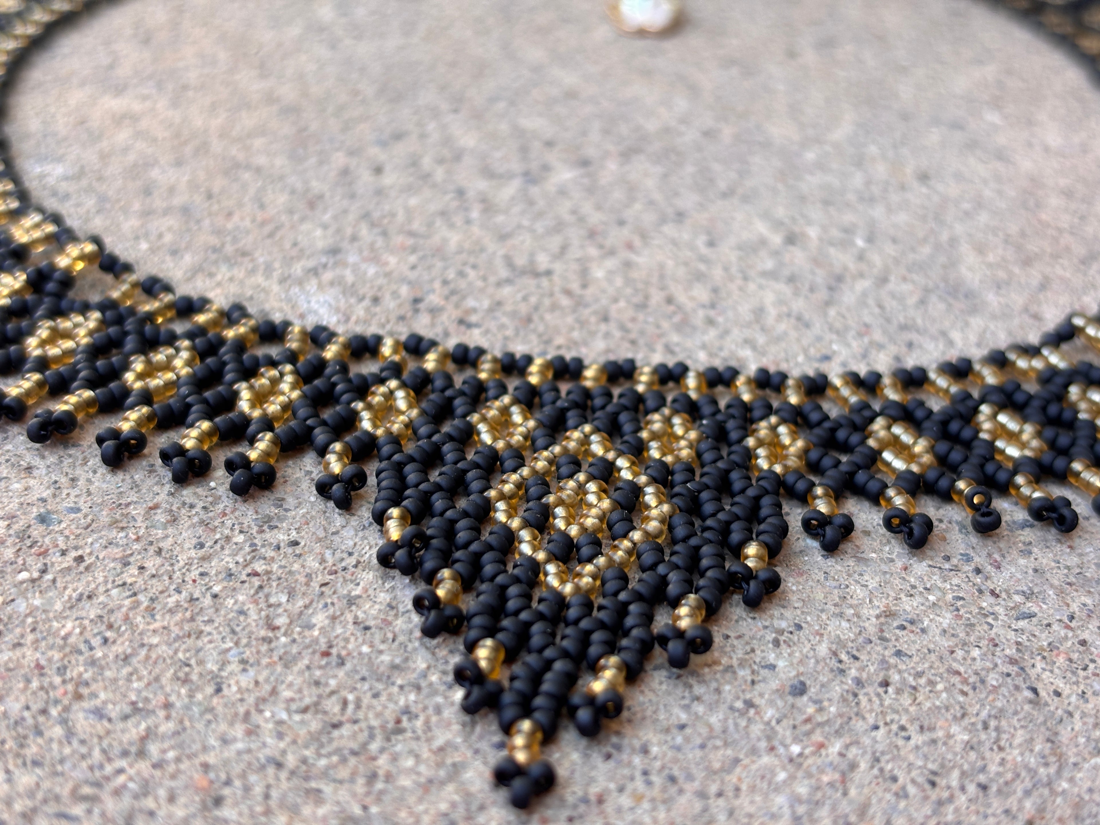 Elegant Beaded Choker