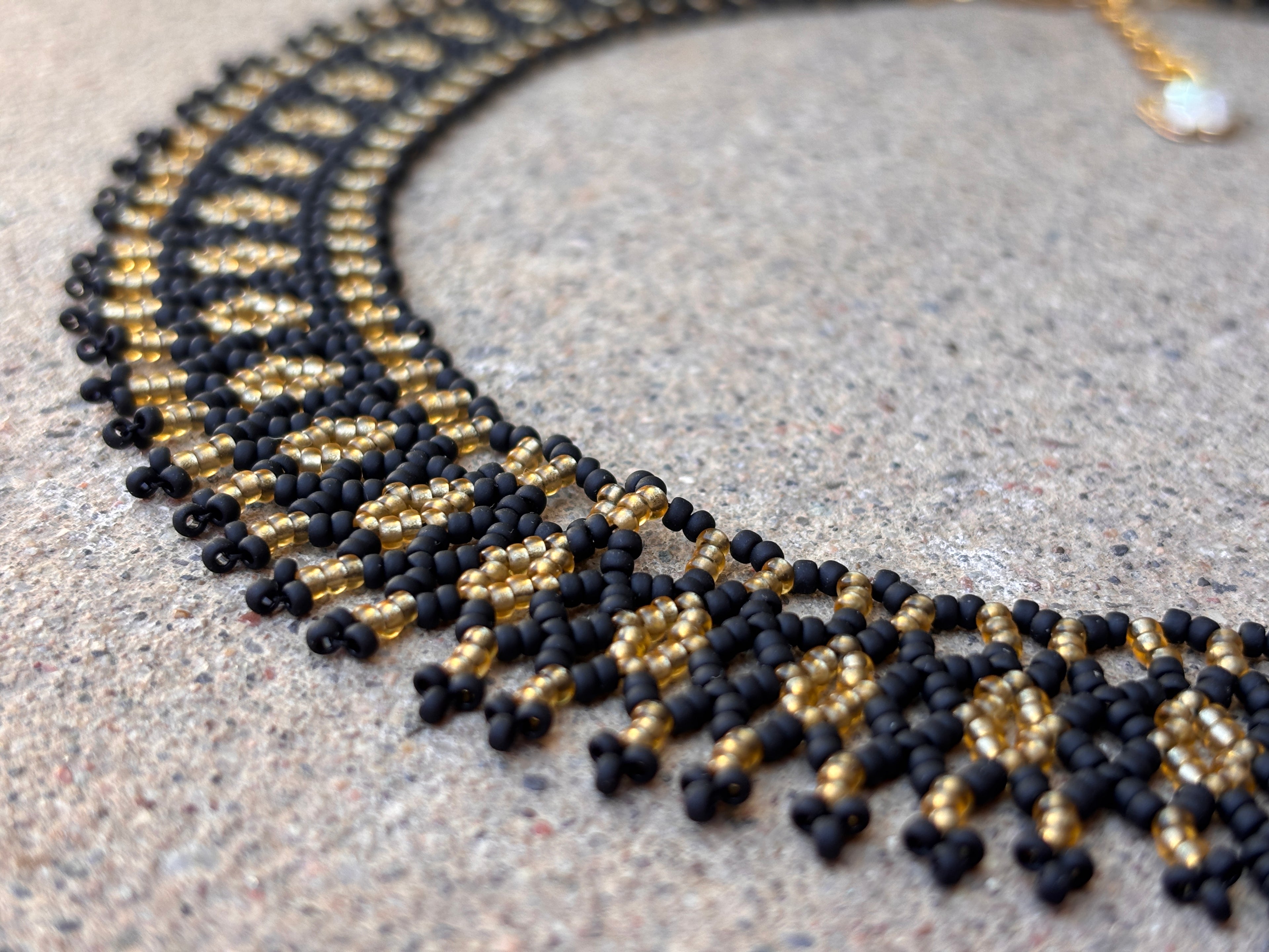 Elegant Beaded Choker