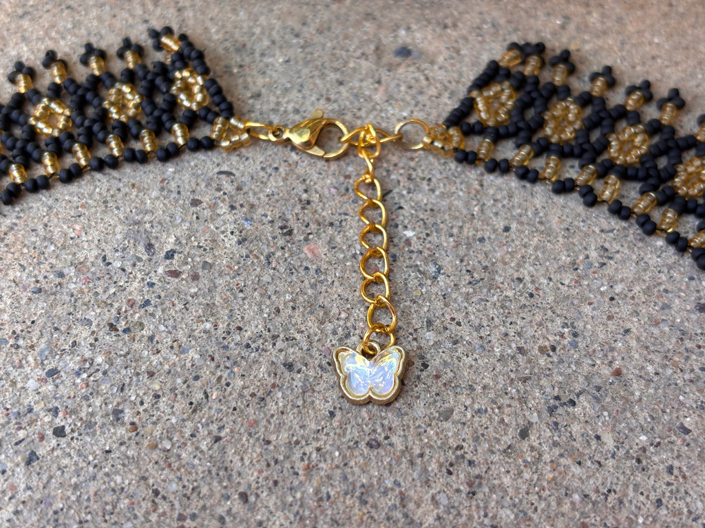 Elegant Beaded Choker