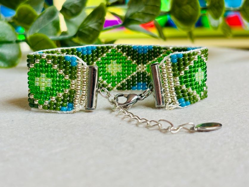 Grass Fields Beaded Bracelet